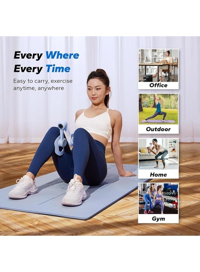 MERACH Thigh Master with Resistance Band, Blue - Image 5